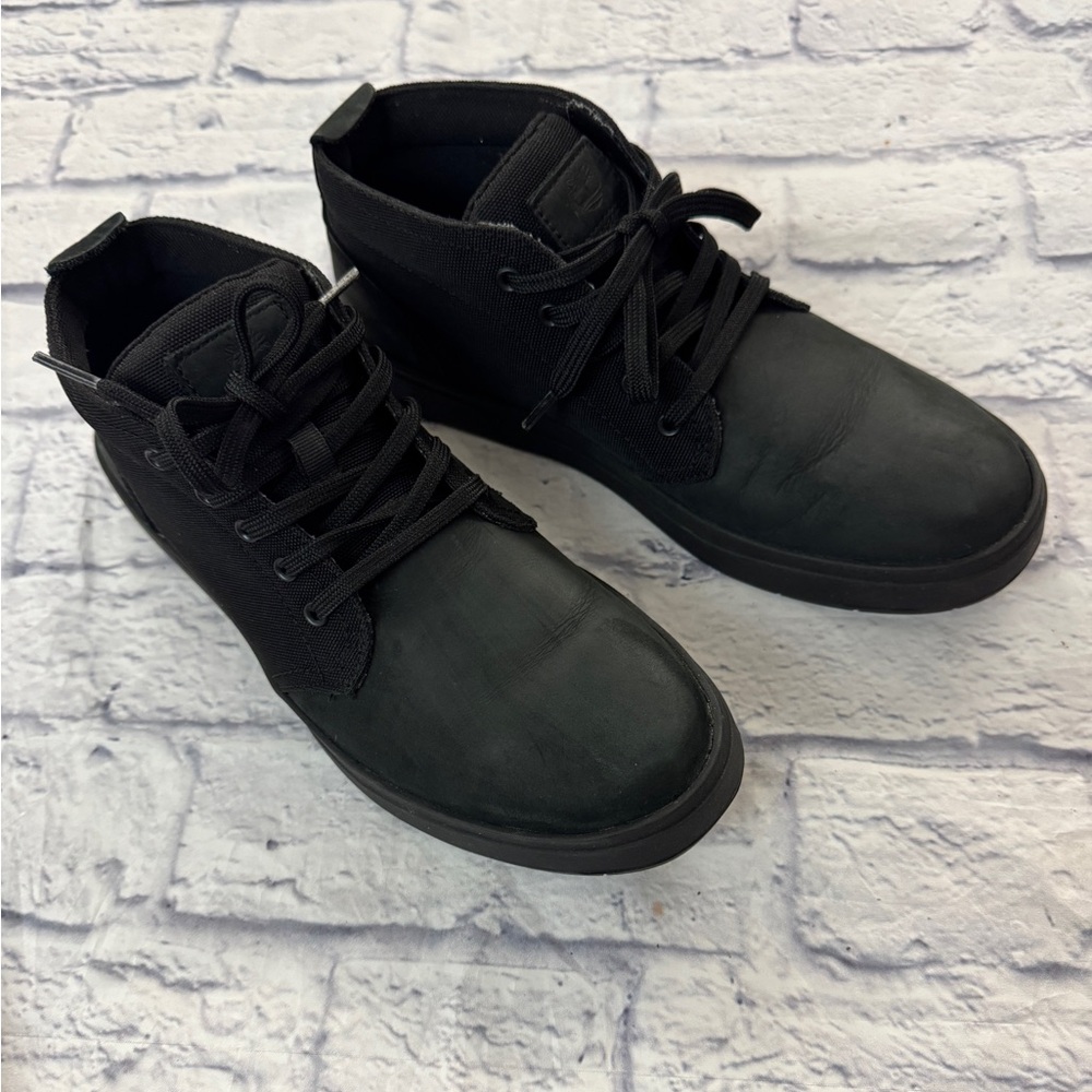 Timberland Men's sz 9 A1T16 Blackout Athletic Shoes Chukka Style Square